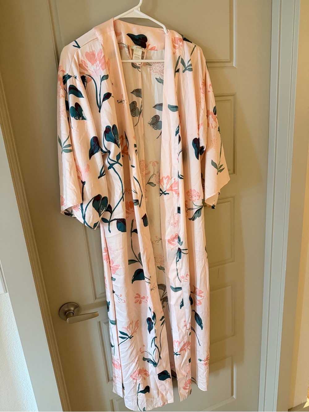 Nordstrom Pink Floral Kimono Robe